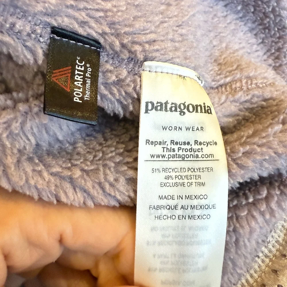 Patagonia Lavender Fleece Jacket - Picture 5 of 7